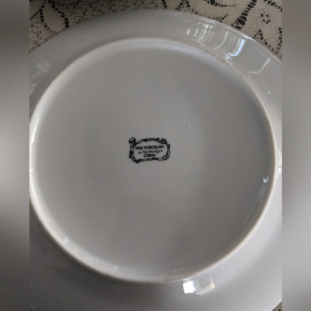 Vintage Floral Fine China Dinnerware Serveware Collectible Gift Decor Festive